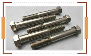 Alloy 600 hex bolts