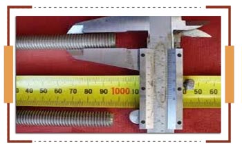 DIN 2.4360 threaded rod