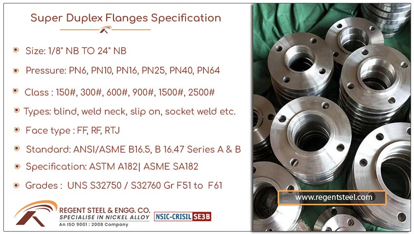 super duplex flanges specification