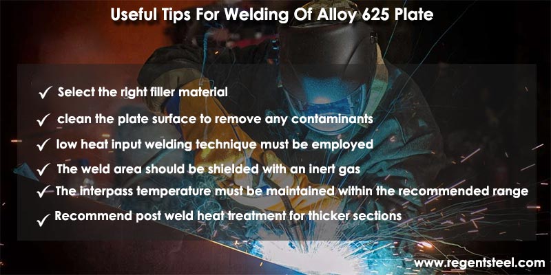 useful tips for welding of alloy 625 plate